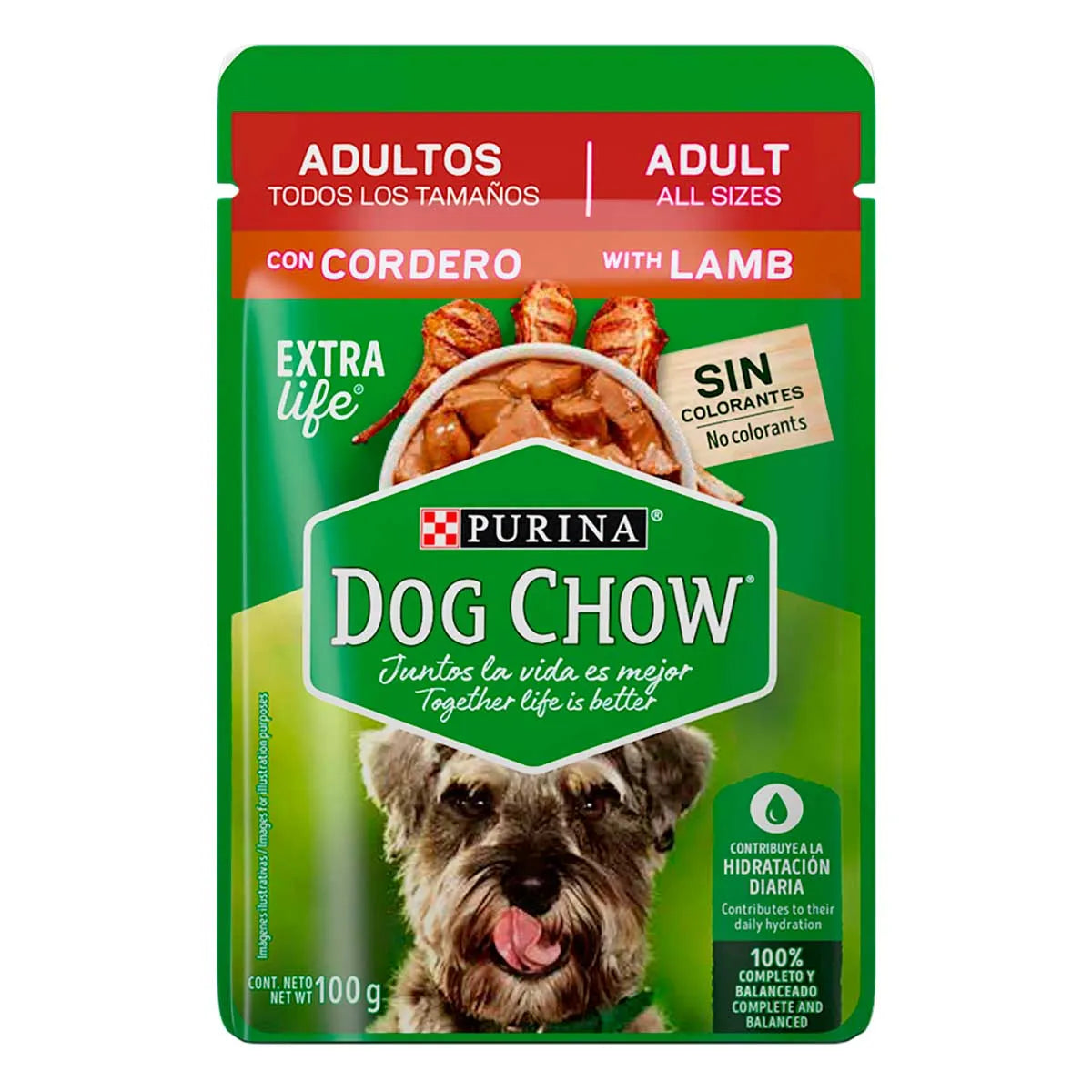 DOG CHOW CORDERO TODAS LAS RAZAS