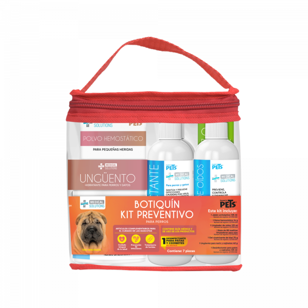 MS KIT PREVENTIVO BOTIQUÍN P/ PERRO