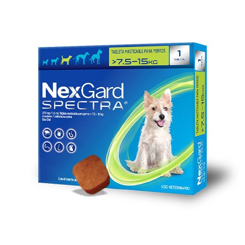 NexGard SPECTRA 7.5- 15 kg