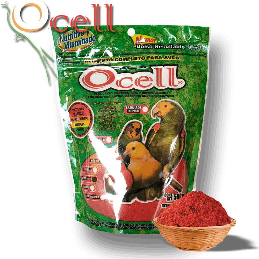 PASTA DE CRIA FACTOR ROJO.