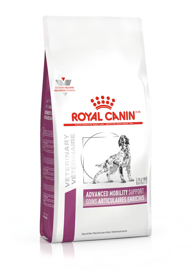 ROYAL CANIN ADVANCED MOBILITY CANIN, ( APOYO EN ARTICULACIONES Y MOVILIDAD DE PERROS ADULTOS)