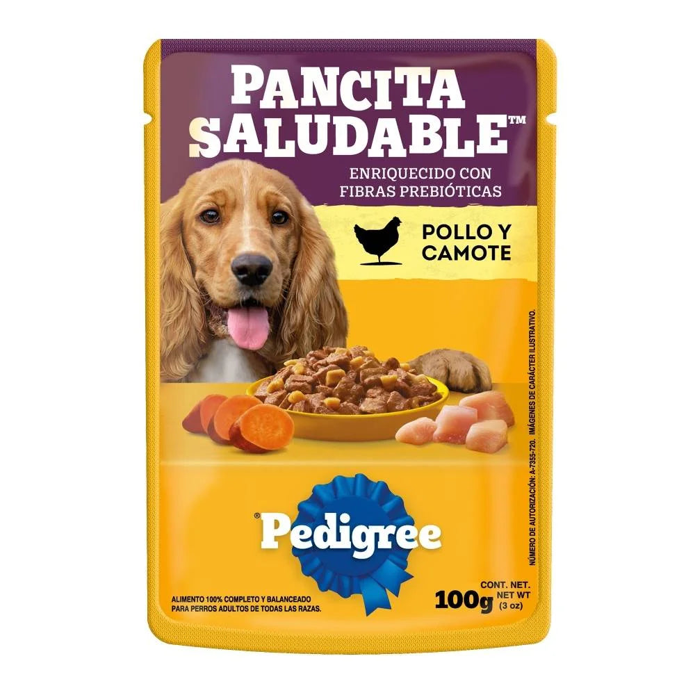 PEDIGREE PANCITA SALUDABLE DE POLLO Y CAMOTE