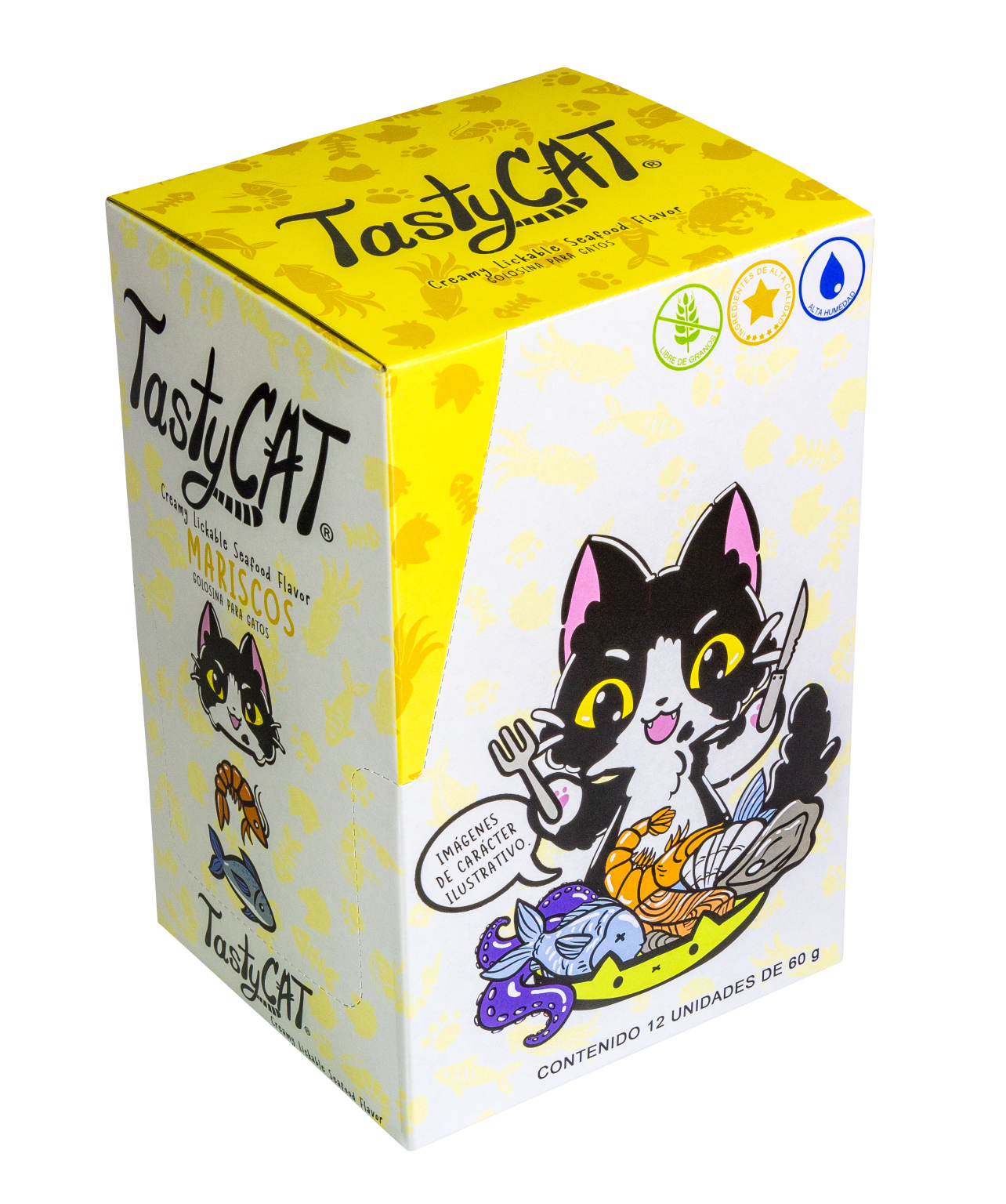 TASTY CAT, MARISCOS