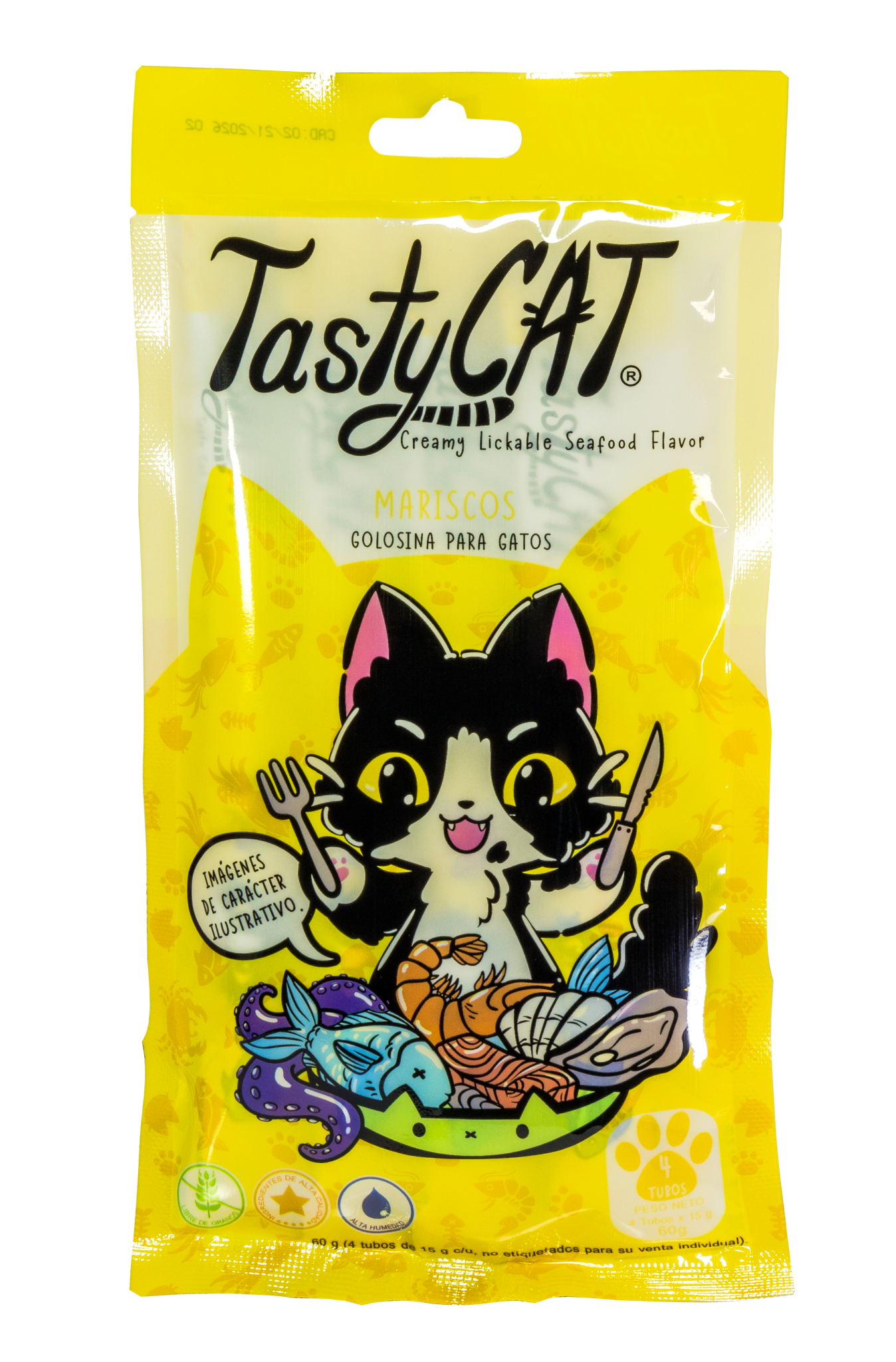 TASTY CAT, MARISCOS