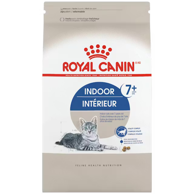 ROYAL CANIN INDOOR SENIOR AGIN ADULT.