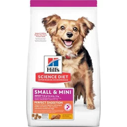 HILLS PERFECT DIGESTION, SMALL Y MINI. (RECETA DE POLLO, ARROZ Y AVENA)