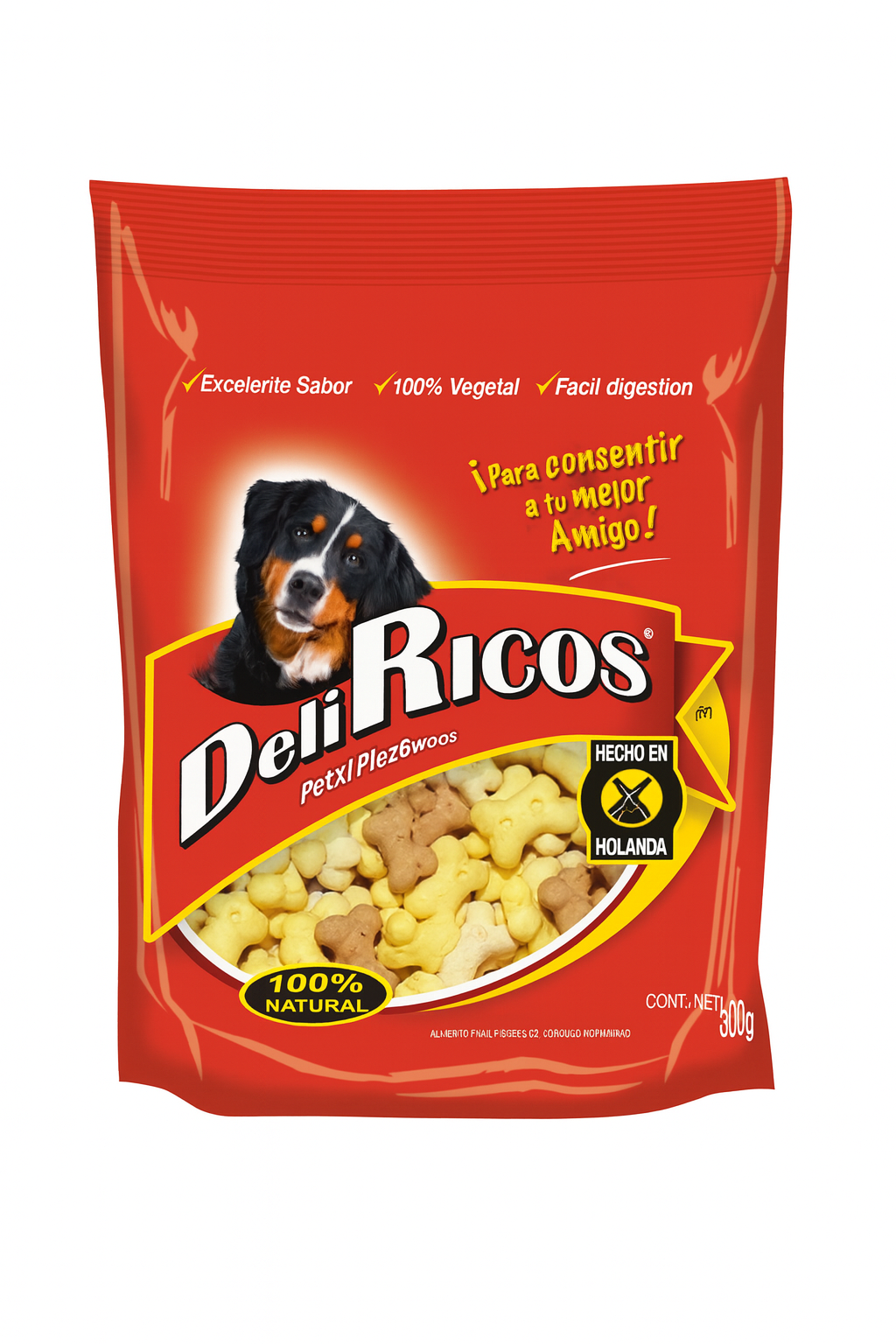 DELI RICO GALLETA HORNEADA HUESO MINI