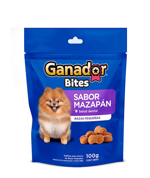 GANADOR BITES  RAZA CHICA DE MAZAPÁN
