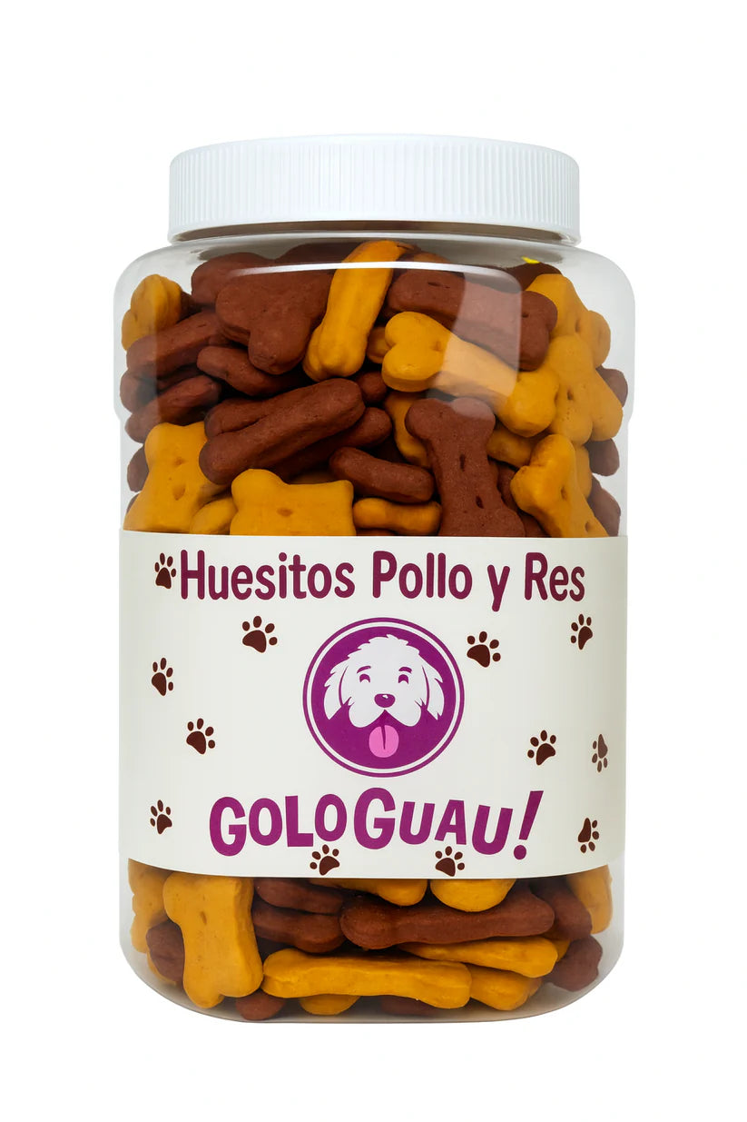 GULUGUAU HUESO  GRANDE  DE POLLO Y CARNE  (GALLETA)