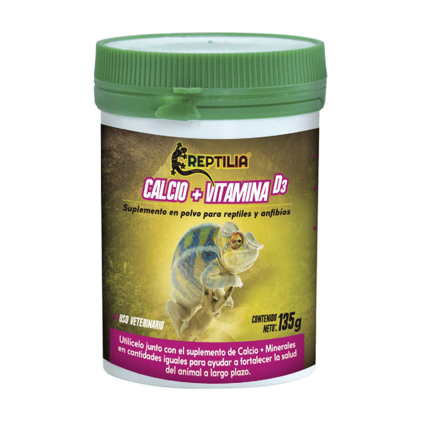SUPLEMENTO DE CALCIO C/VITAMINA D3 P/REPTILES