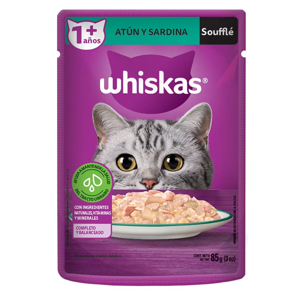 WHISKAS DE ATUN Y SARDINA