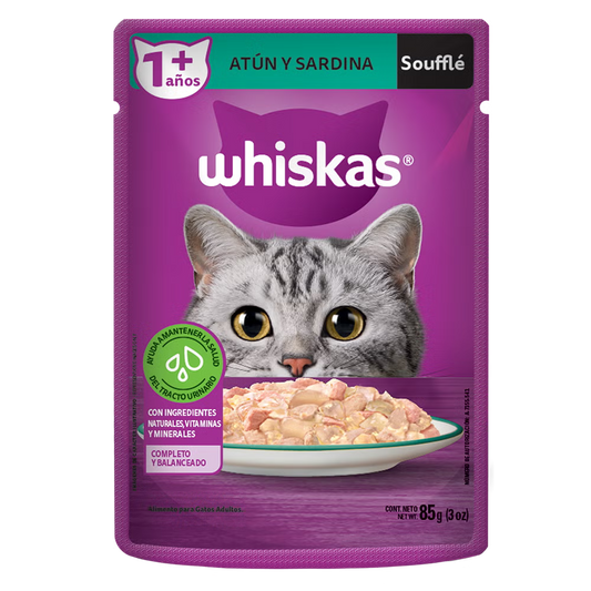 WHISKAS DE ATUN Y SARDINA