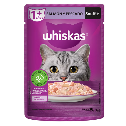 WHISKAS DE SALMON Y PESCADO
