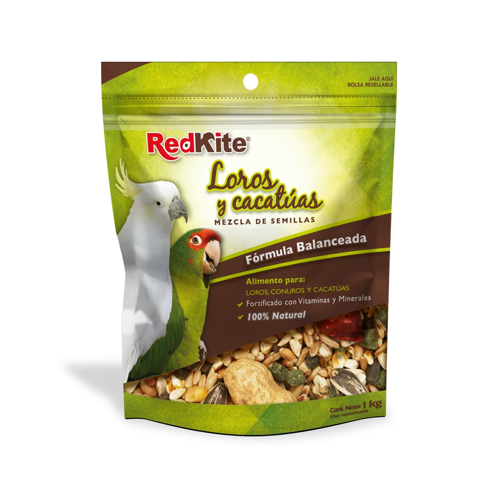 MEZCLA DE SEMILLAS P/LOROS Y CACATUAS .500g