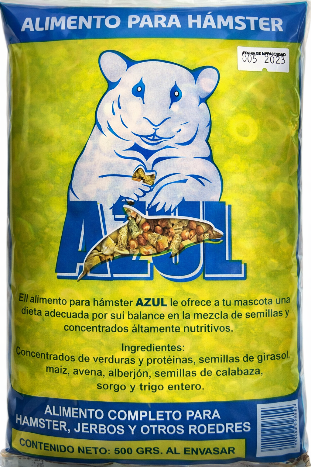 ALIMENTO APARA HAMSTER.
