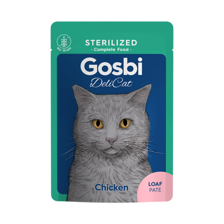 GOSBI ESTERILIZADO, PATE DE POLLO