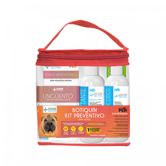MS KIT PREVENTIVO BOTIQUÍN P/ PERRO