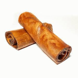 ROLLITO DE CARNAZA AHUMADO, ( 10 A 14 CM )