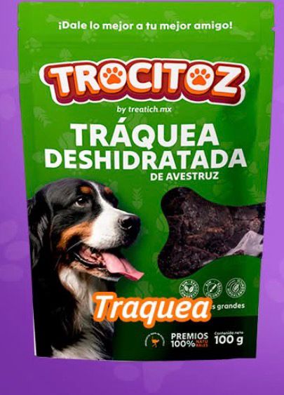 TRAQUEA DESHIDRATADA DE AVESTRUZ