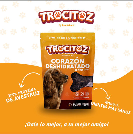 CORAZON DESHIDRATADO DE AVESTRUS