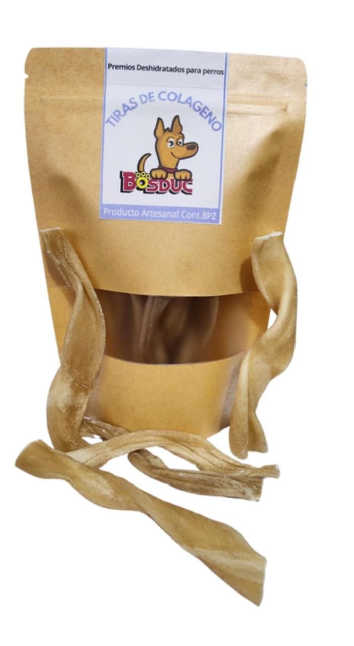 TIRAS DE COLAGENO DESHIDRATADO