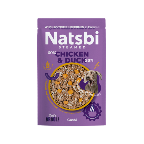 NATSBI STEAMED POLLO Y PATO