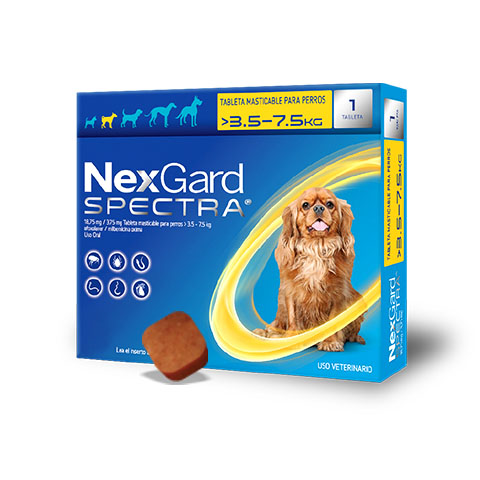NexGard SPECTRA 3.5-7.5 kg