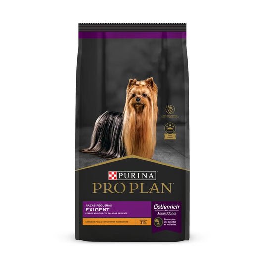 PRO PLAN, EXIGENT SAMLL BREED.