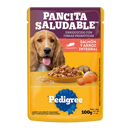 PEDIGREE PANCITA SALUDABLE DE SALMÓN Y ARROZ