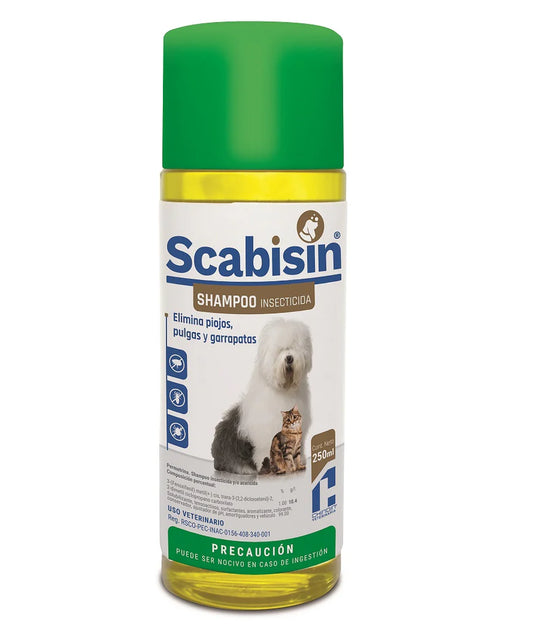 SHAMPOO SCABISIN INSECTISIDA.