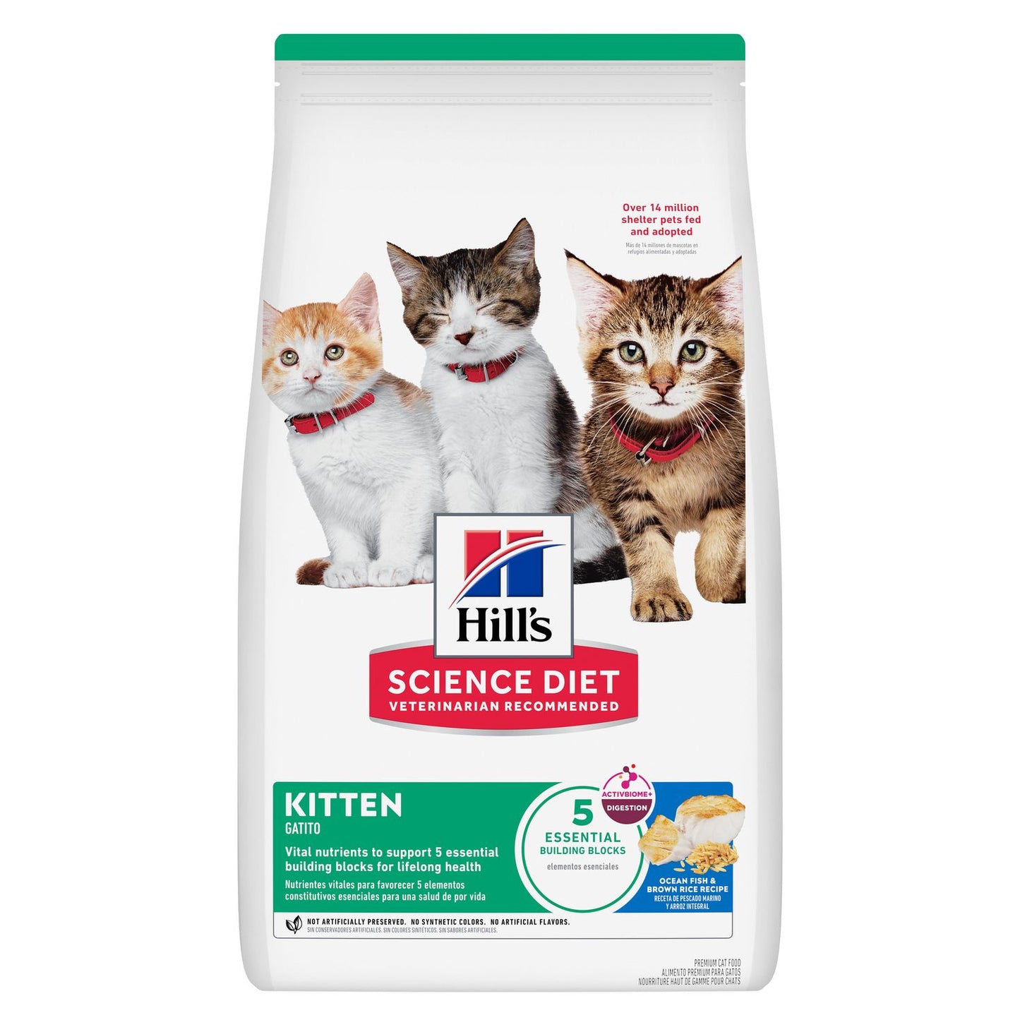 HILLS KITTEN, (RECETA DE PESCADO)