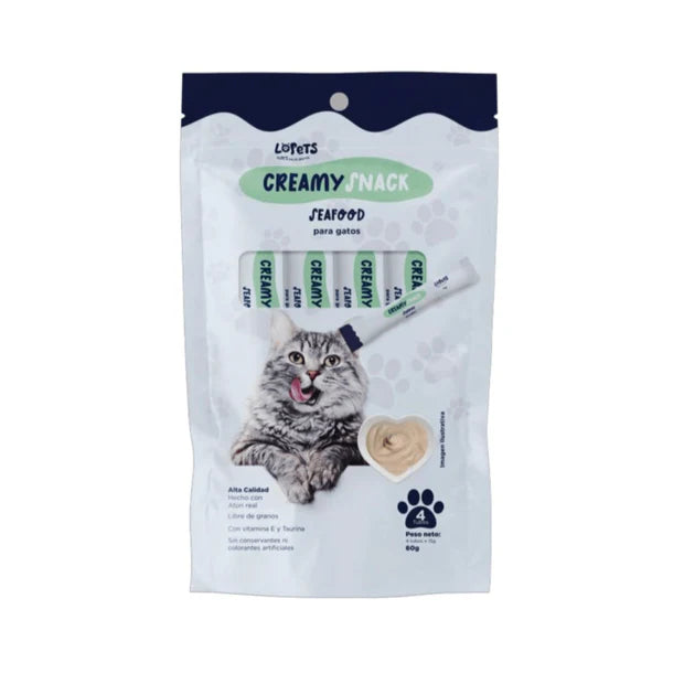 CREAMY SNACKS, DELICIAS MARINAS