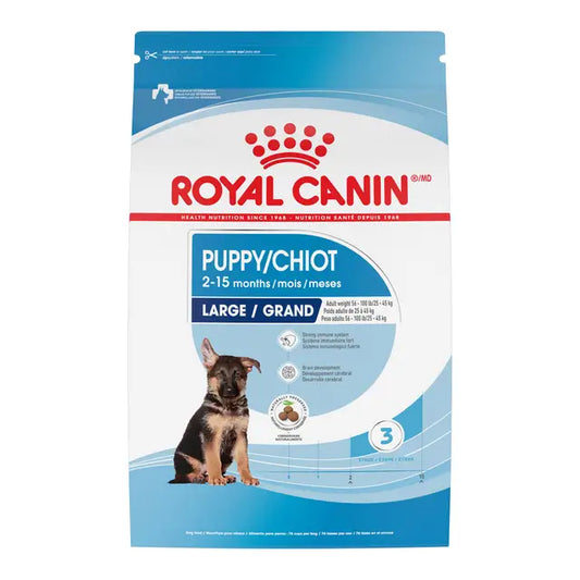 ROYAL CANIN LARGE PUPY, (CACHORROS DE 2 A 12 MESE) TALLA GRANDE
