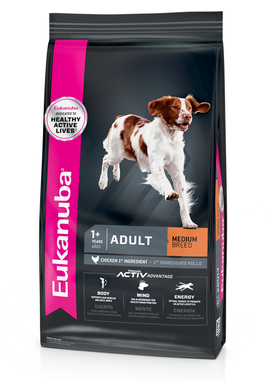 EUKANUBA ADULTO RAZA MEDIANA