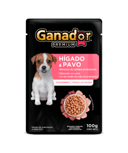 GANADOR PREM PUPY DE HIGADO Y PAVO