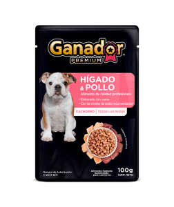 GANADOR PREM PUPY DE HIGADO Y POLLO