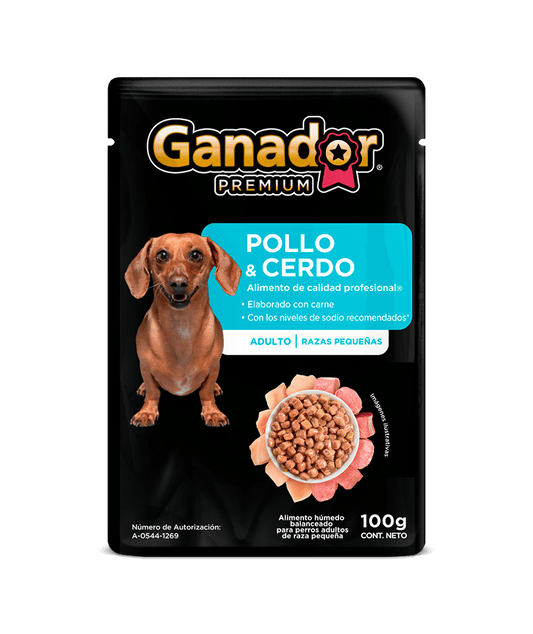 GANADOR PREM ADULTO DE POLLO Y CERDO