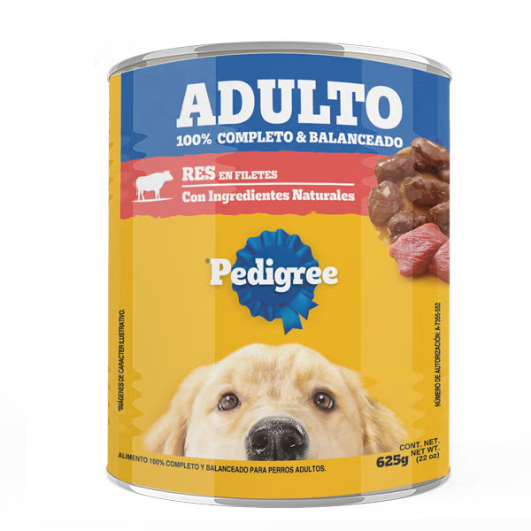 PEDIGREE ADULTO RES EN FILETE