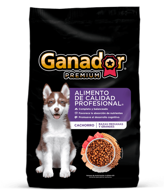 GANADOR PREMIUM PUPY MEDIANA Y GRANDE