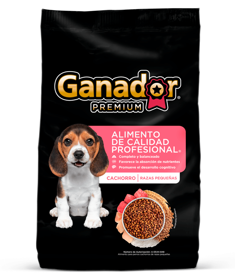 GANADOR PREMIUM PUPY RAZA PEQUEÑA
