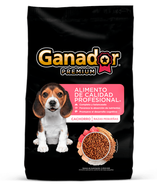 GANADOR PREMIUM PUPY RAZA PEQUEÑA