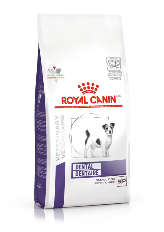 ROYAL CANIN DENTAL SMALL DOG DRY, ( ADULTOS PROPENSOS A FORMACION DE CAPAS DE SARRRO)