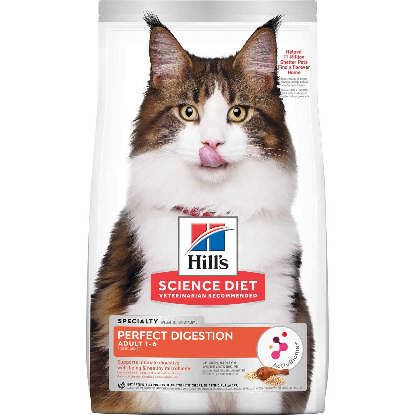 HILLS PERFECT DIGESTION, (RECETA DE POLLO)